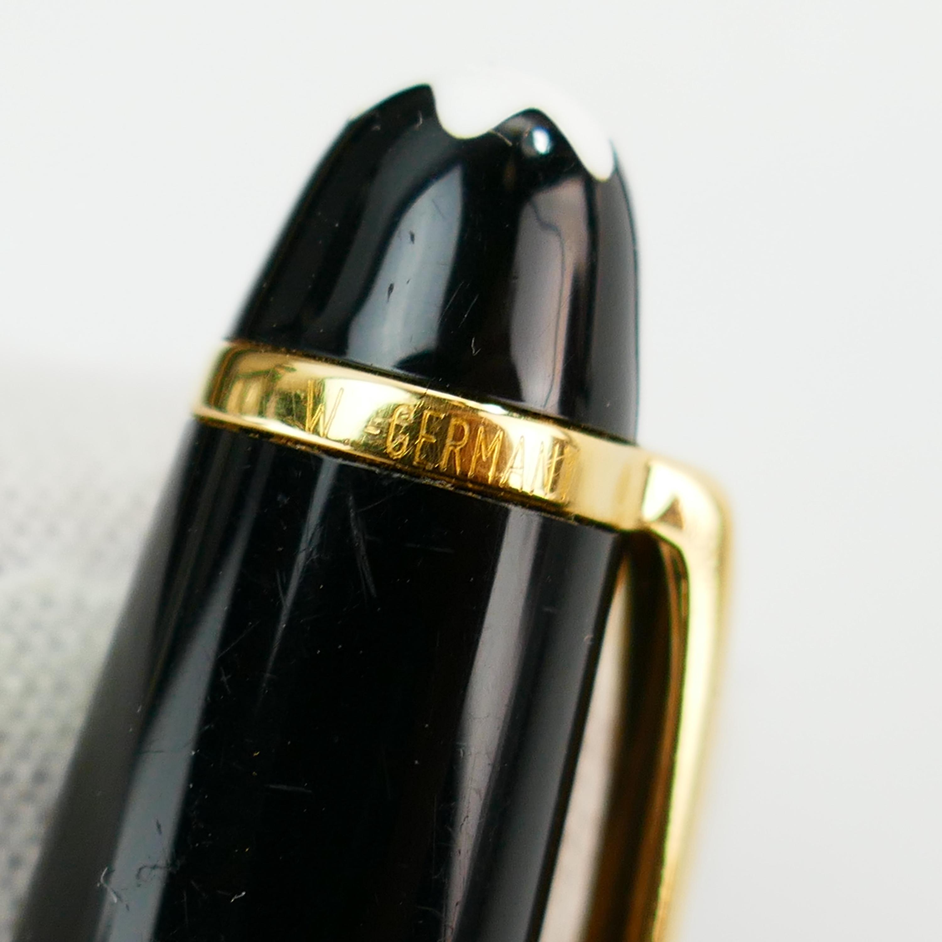 80's 90's Montblanc 4810 - 18k - HB195944 West Germany Plastic