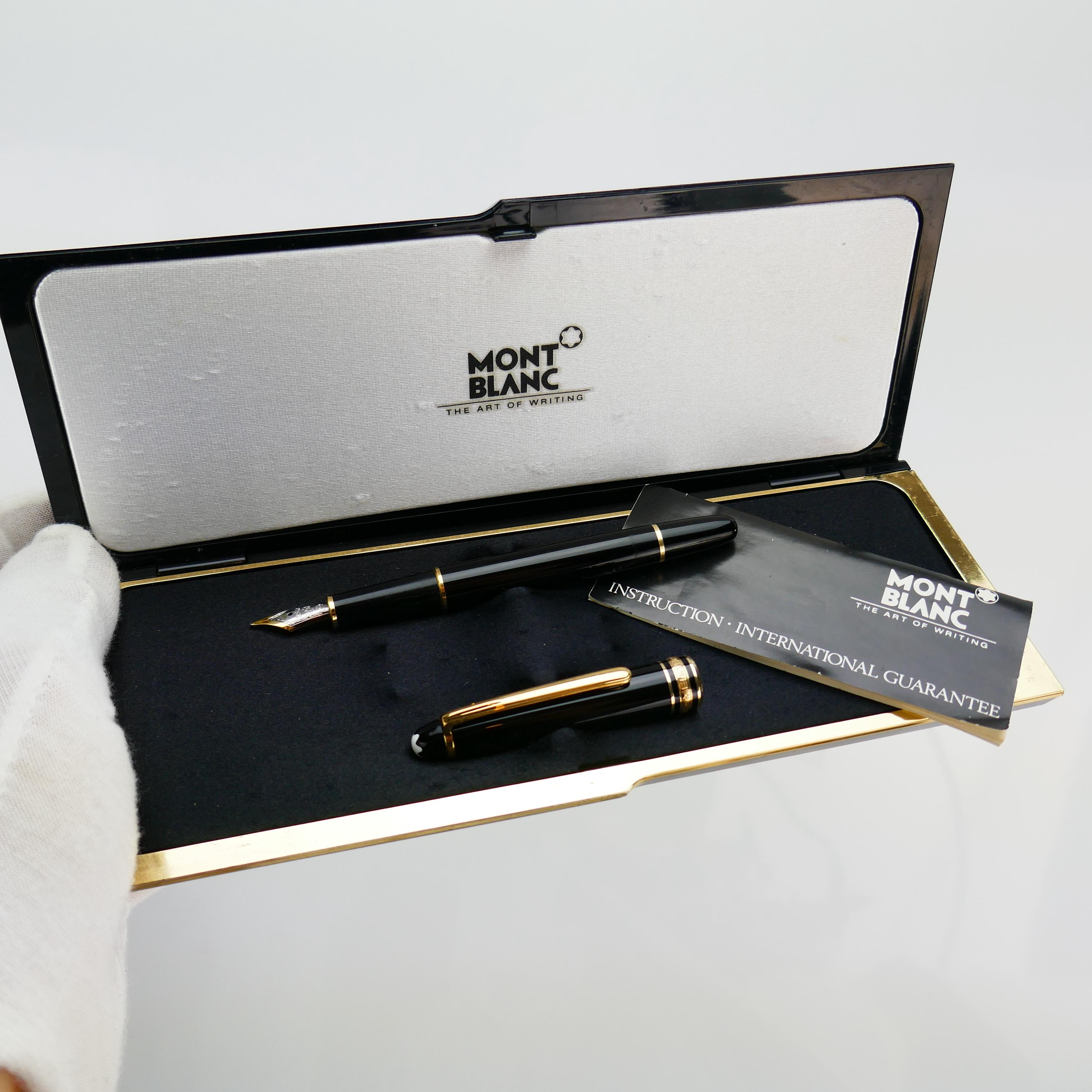 80's 90's Montblanc 4810 - 18k - HB195944 West Germany Plastic