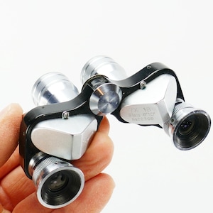 Vintage Carl Schweitzer Binocular Metal Miniature Retro 7x18 52309