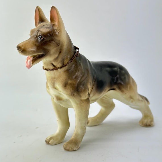 犬 シェパード 置物 番犬 ウービア woobia 大型 ガーデン ウービア