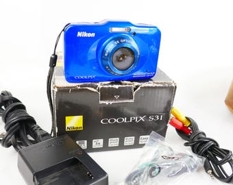 Appareil photo numérique Nikon Coolpix S31, boîte bleue, en état de marche