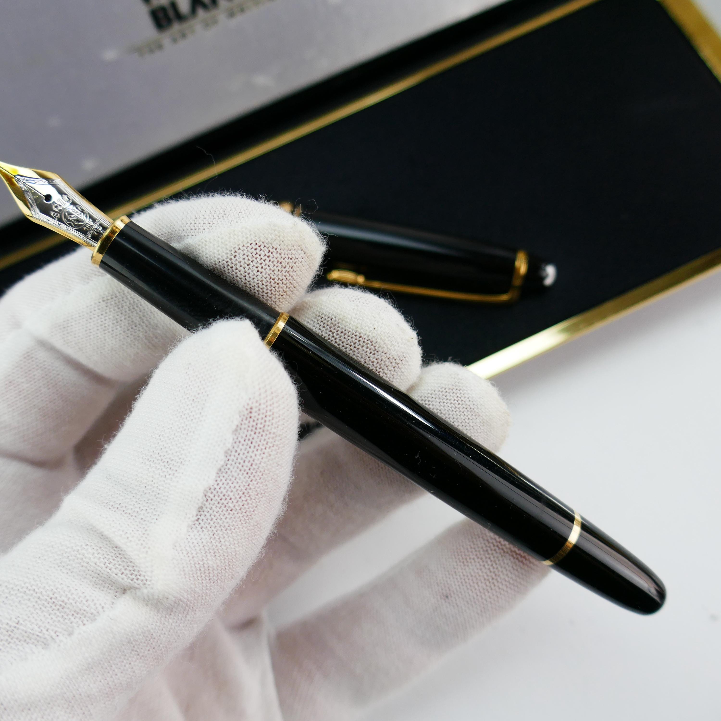 80's 90's Montblanc 4810 - 18k - HB195944 West Germany Plastic