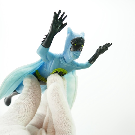 Original 1970's Batman Rubber Jiggler Toy Look Like Ben