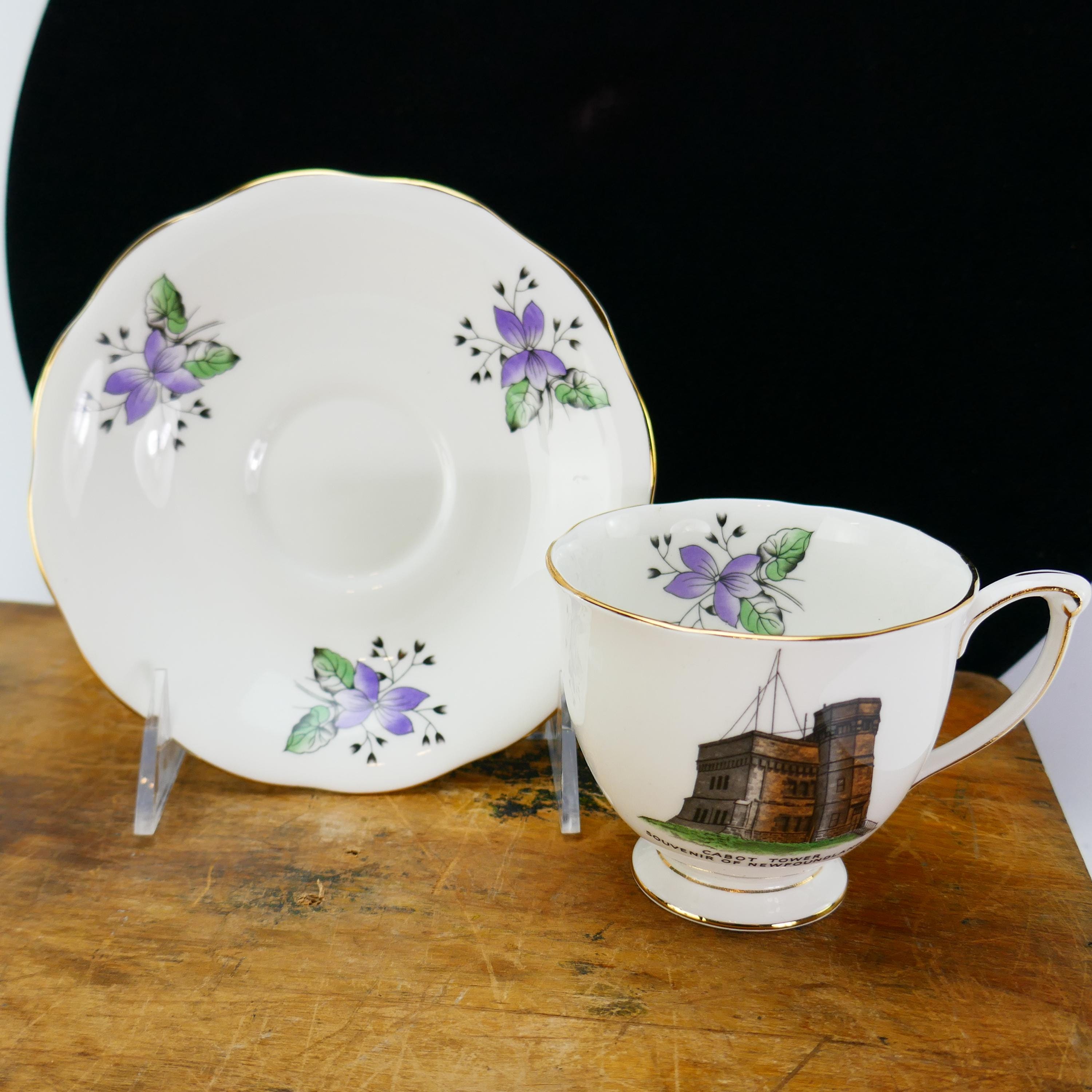 OHASHI CHINAティーカップセット 大橋陶器 OHASHI CHINA ティーカップ お皿 ソーサー 3組セット 青