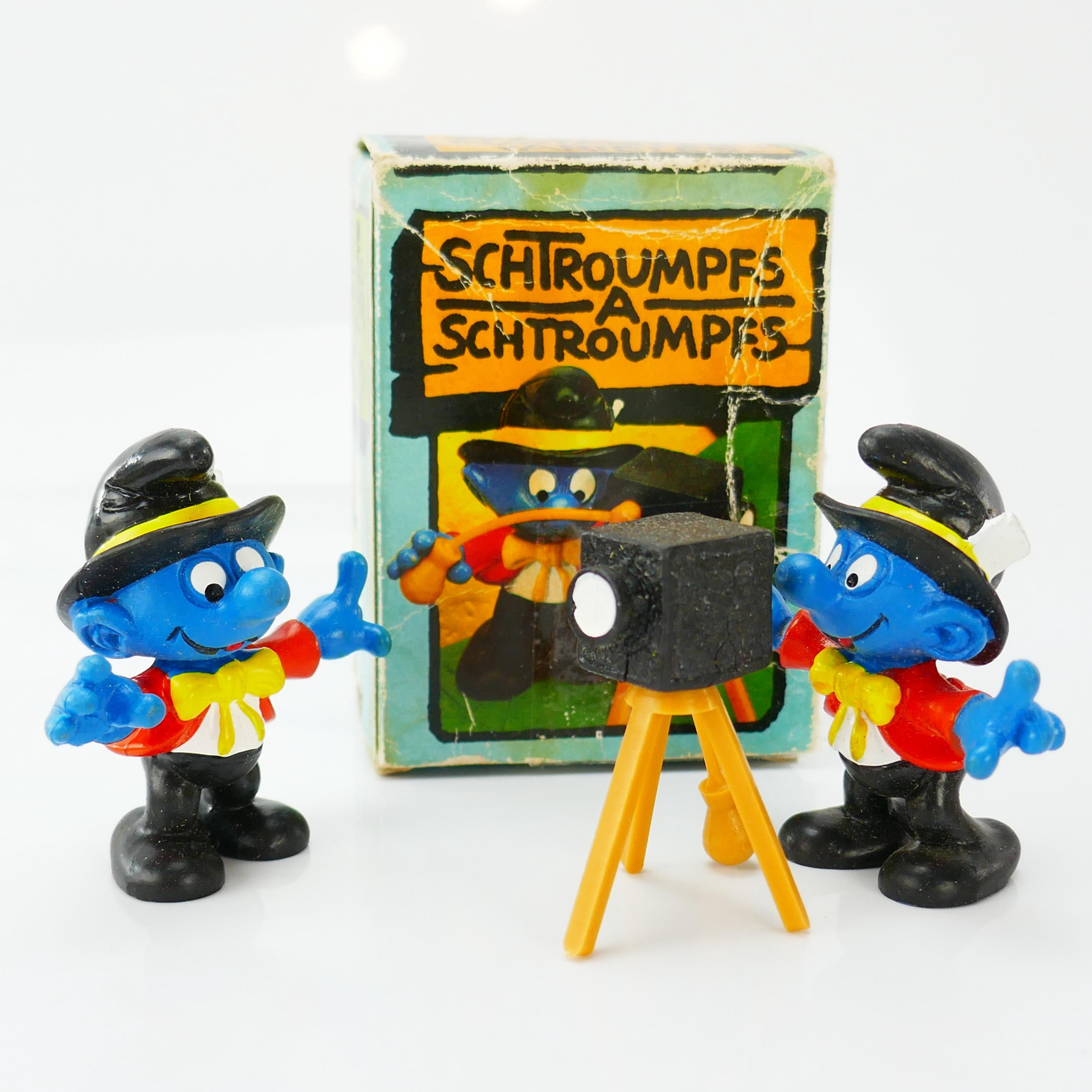 Figurine Schtroumpf Schleich - PROMO 20157 SHELL - RARE - Très Bon État