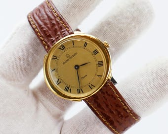 Vintage Michel Herbelin Safari Watch: Swiss Quartz, Stainless