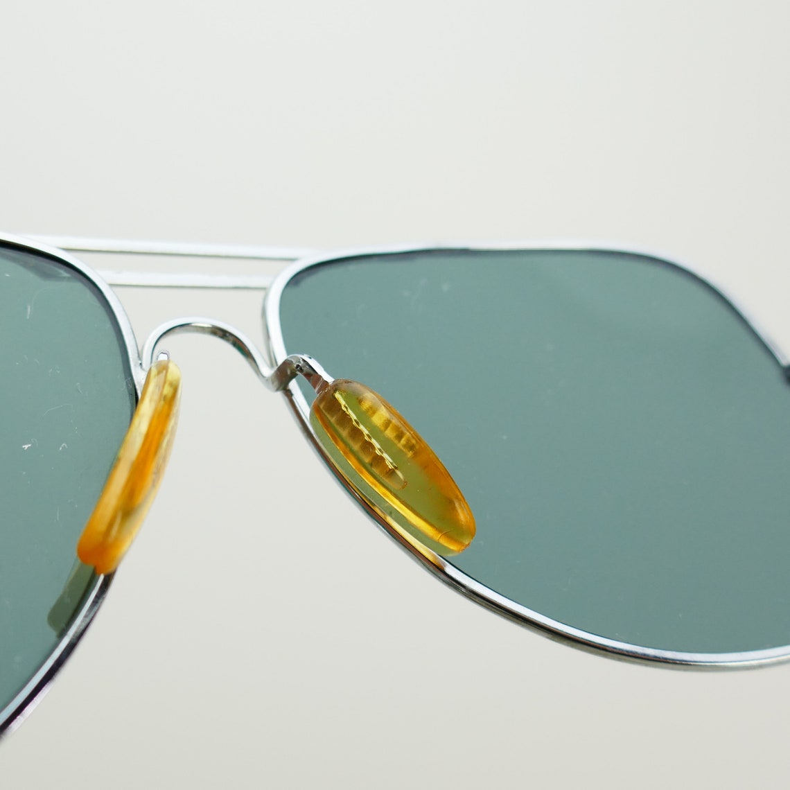 Vintage No Name Sunglasses Shooters Aviator Glasses Silver - Etsy UK