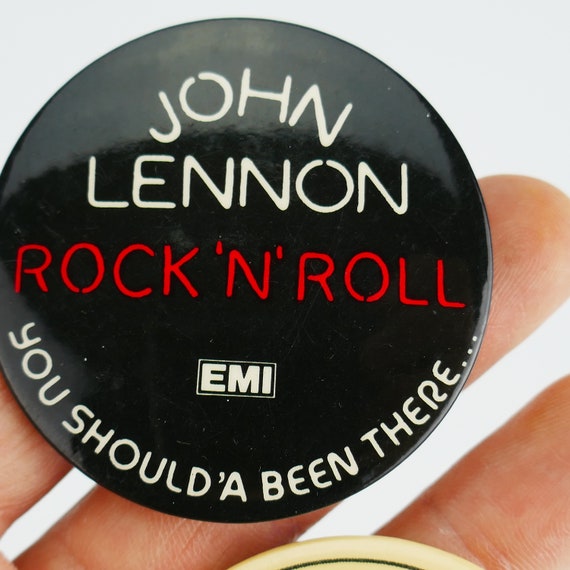 Vintage 1975 John Lennon Rock 'n' Roll EMI UK Pro… - image 2