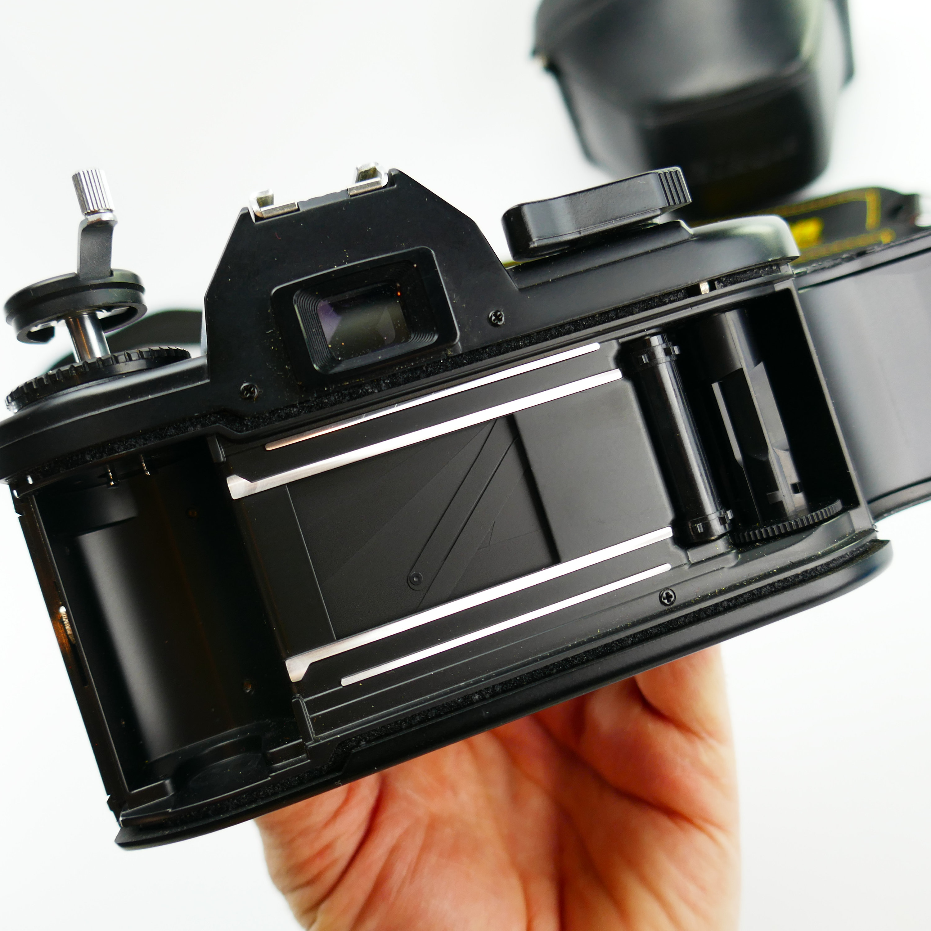 ヴィンテージ Nikon EM 50 mm シリーズ e 1:1,8 レンズ 日本製フィルム