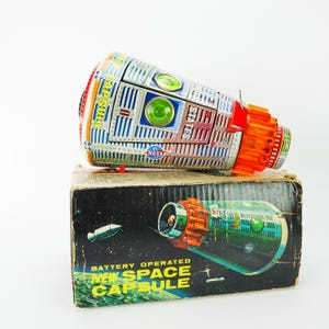 Vintage 1960's SH Horikawa Battery Operated New Space
