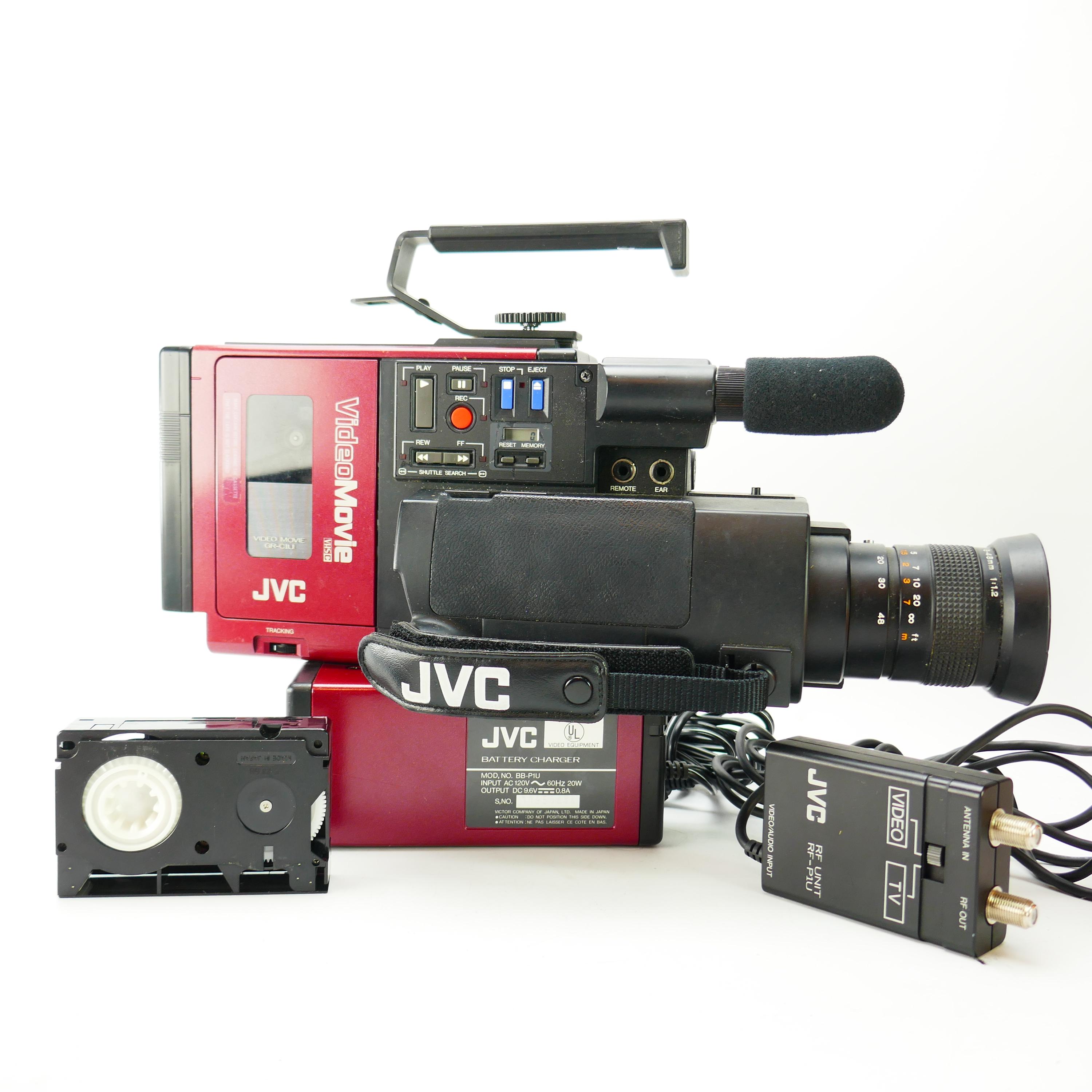 JVC GR-C1U VHS-C Video Camera Back to the Future Marty Mcfly