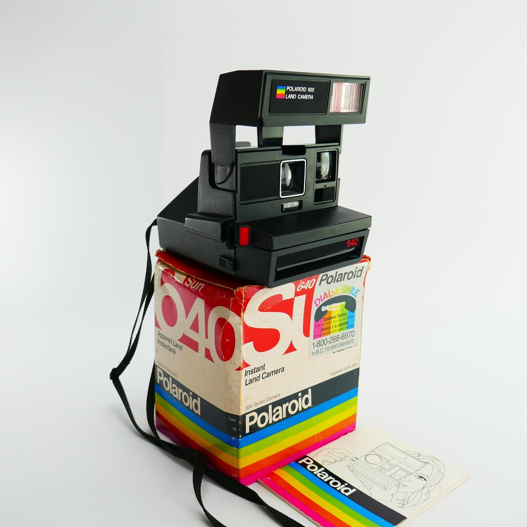 Appareil Photo Polaroid 640 Vintage - Occasion, Fonctionnel