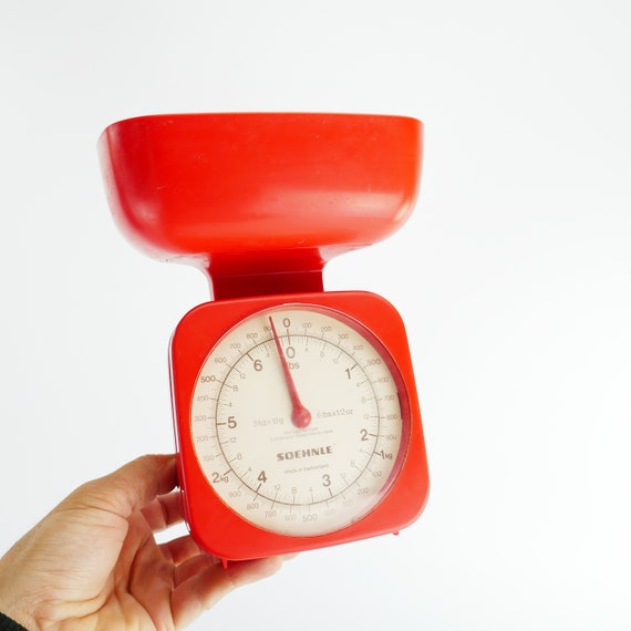 Vintage Soehnle Kitchen Scale Red Kitchen Decor Nice Design - Etsy