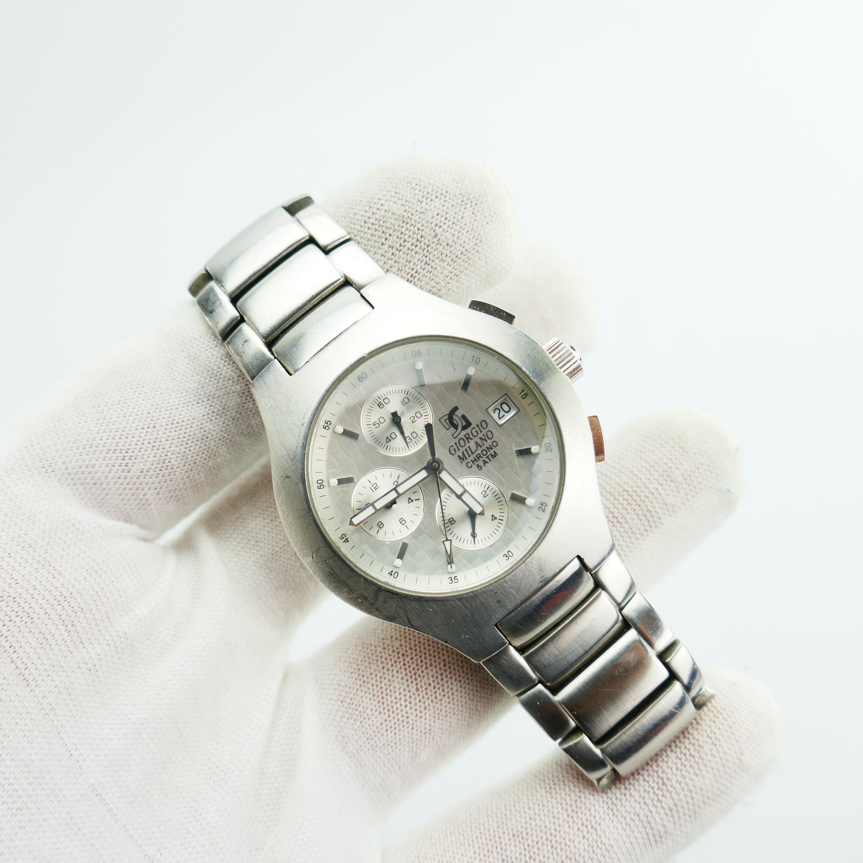 GIORGIO MILANO reloj cronografo de cuarzo para hombre trabajando Japon Etsy Mexico