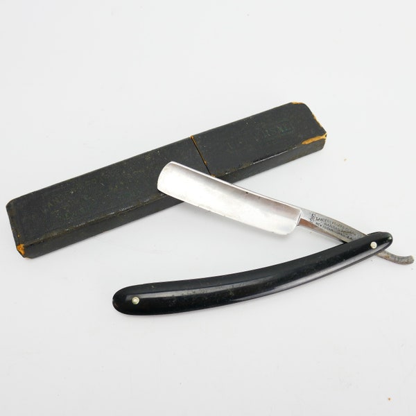 Vintage Straight Razor - Landers Frary Clark Razor 1916  - Cutthroat barber knife Classic Antique Barber Shop