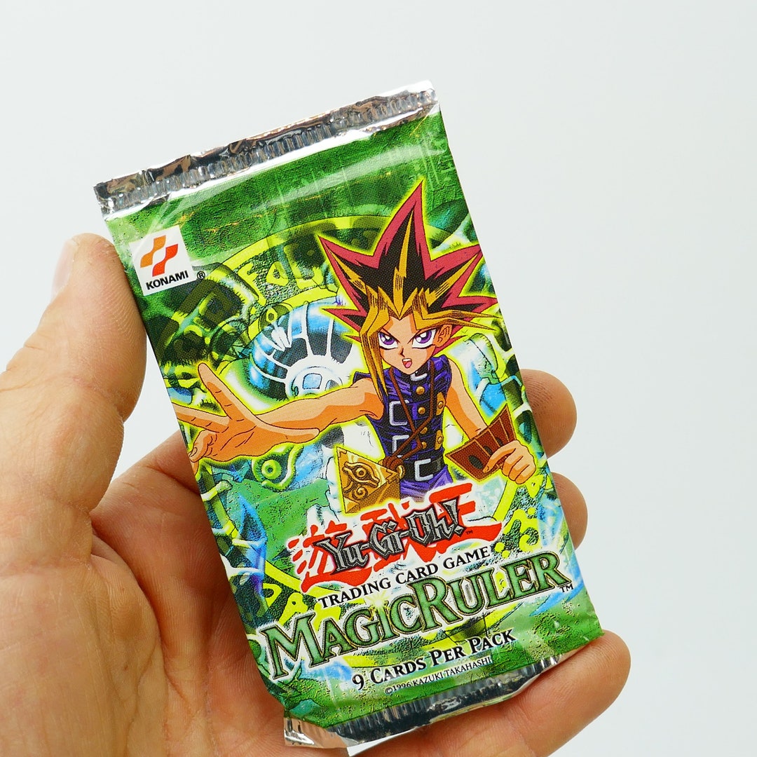 SEALED Yu-gi-oh Magic Ruler NOS Booster Pack 9 Cards Pack KONAMI Yugioh  Copyright 1996 - Etsy