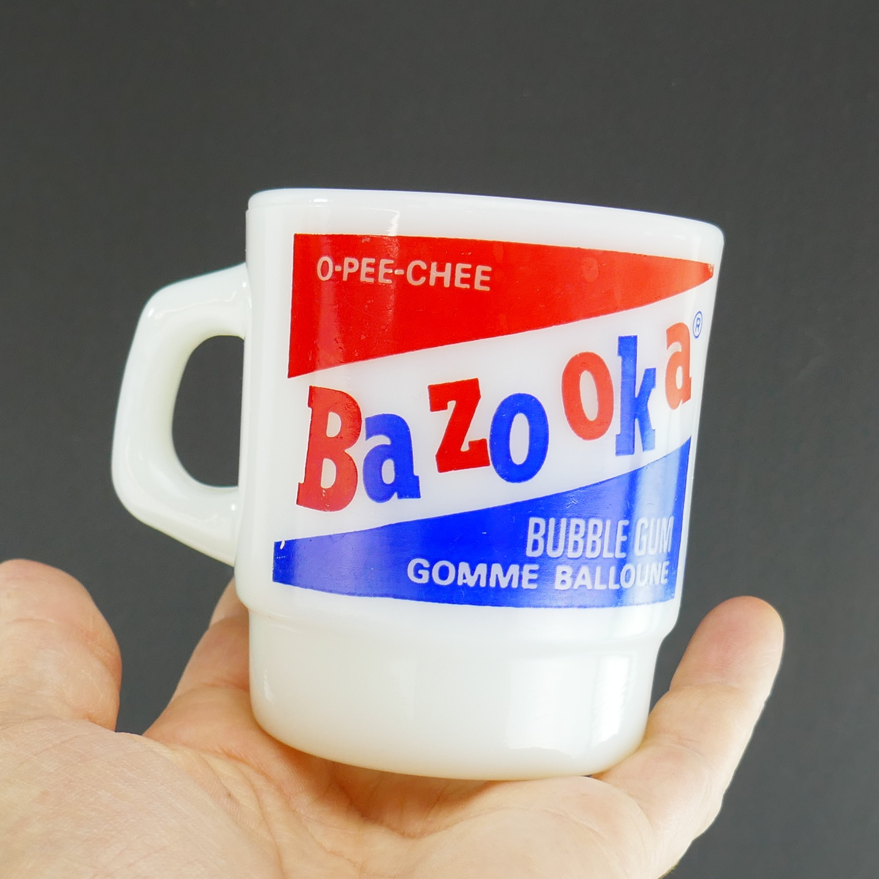 Vintage Fire-King Bazooka  O-Pee-Chee Bubble Gum  - Etsy 日本