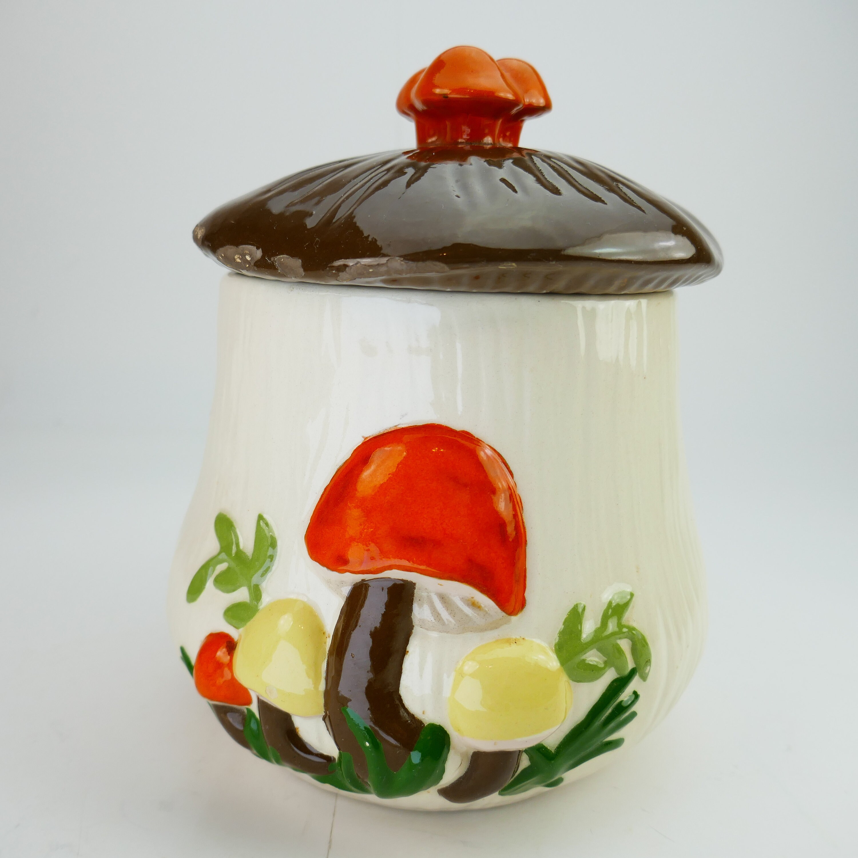 Vintage 1970er Jahre Pilz Keramik Küche Jar Arnel Pilz | Etsy