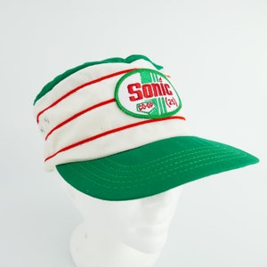Vintage Sonic Co-op Öl Tankstelle Trucker Cap Hut Kopfbedeckung Fernlastwagenhut Pint Öl