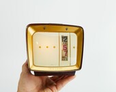 Mid Century Rare Way Cool PENNWOOD NUMECHRON digital tv CLOCK model 715 Tele Vision