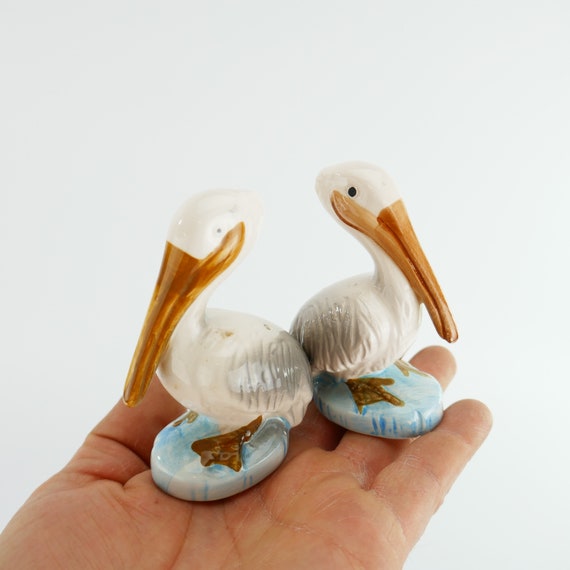 Kitchen & Dining Dining & Serving Vintage Florida Pelican Salt and Pepper Shakers Salt & Pepper