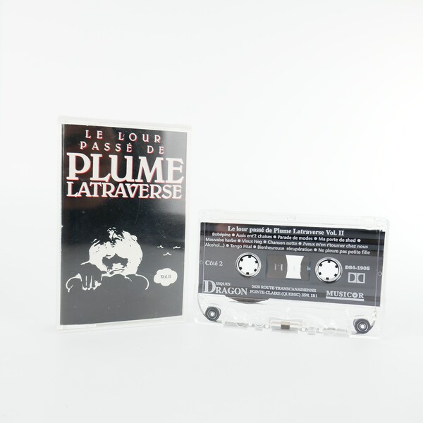 Original  - Le Lour Passé De Plume Latraverse Vol. II - Cassette Tape K7