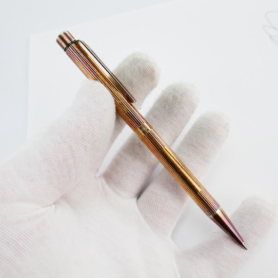 SHEAFFER ゴールドエレクトロプレート ボールペン Vintage Sheaffer Gold Electroplated Ballpoint Pen USA - Etsy