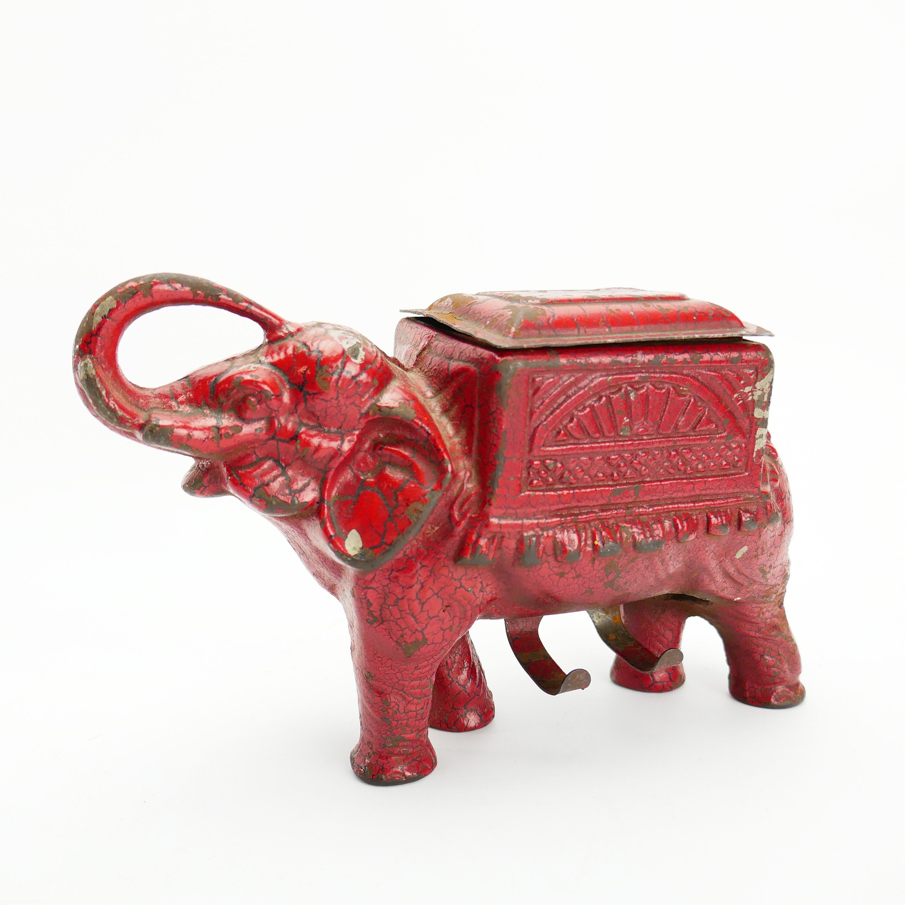 Zigarettenspender Elefant Made in Spain um 1930 - bei Shop KuSeRa
