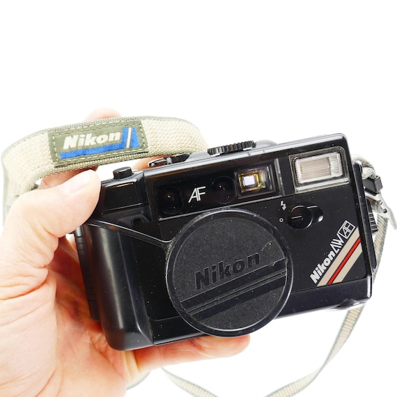 Vintage Nikon L35 AW AF Black Film Camera 35mm JAPAN - Etsy Israel