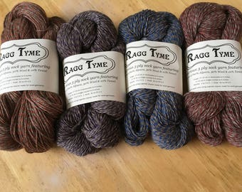 Ragg Tyme Sock Yarn Superfine Alpaca Blend