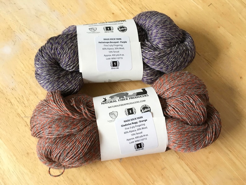 Ragg Tyme Sock Yarn Superfine Alpaca Blend Etsy