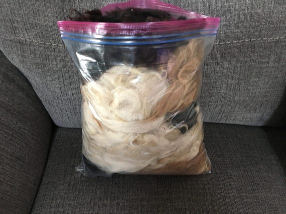 Alpaca fiber nesting ball refills