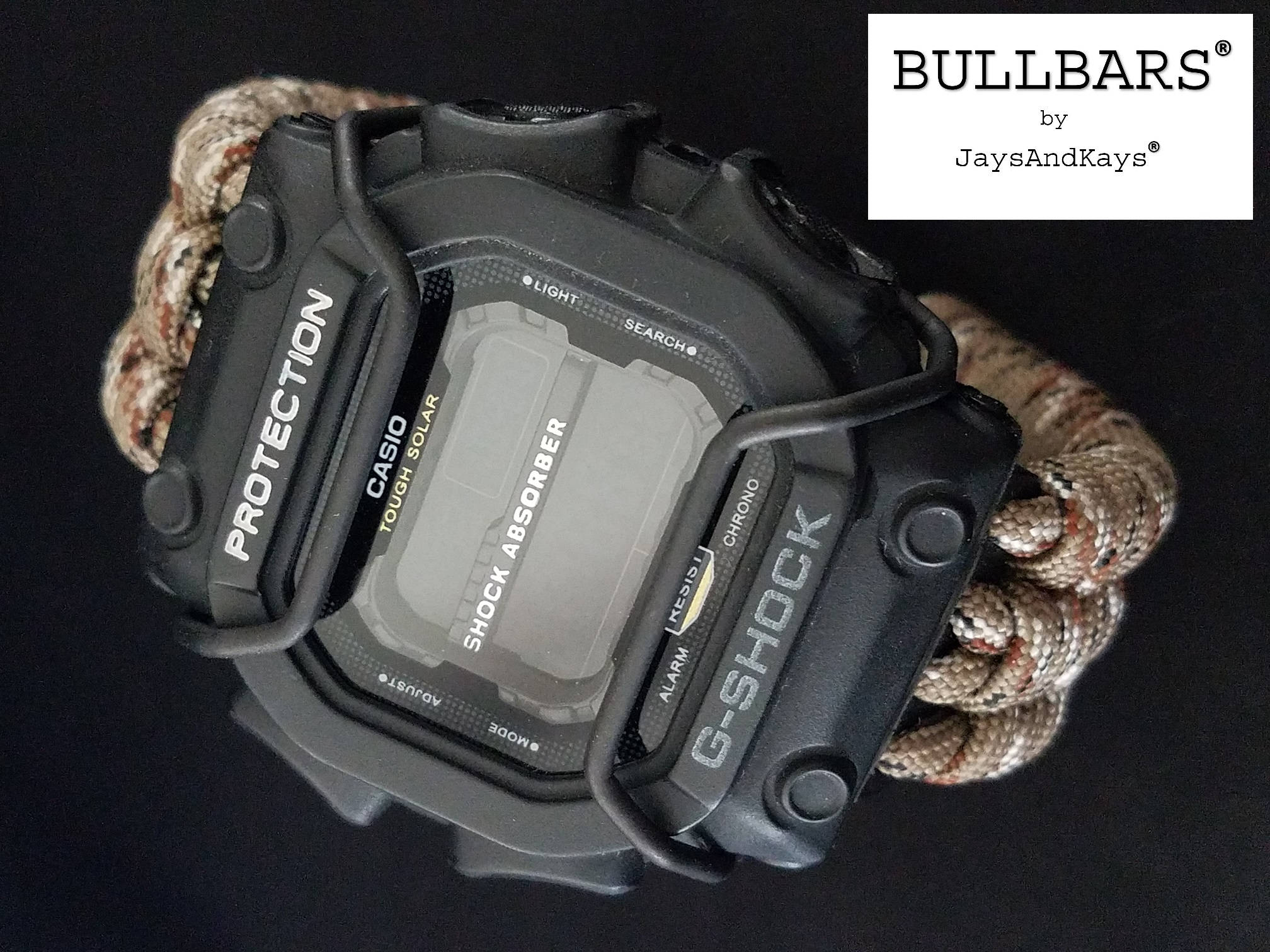 BULLBARS® for GX56 by JaysAndKays® Casio GShock GWX56 Wire Etsy