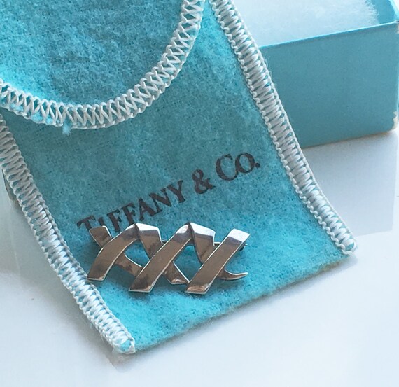 Tiffany & Co Picasso Kiss Hugs Kiss Pin Brooch - image 5