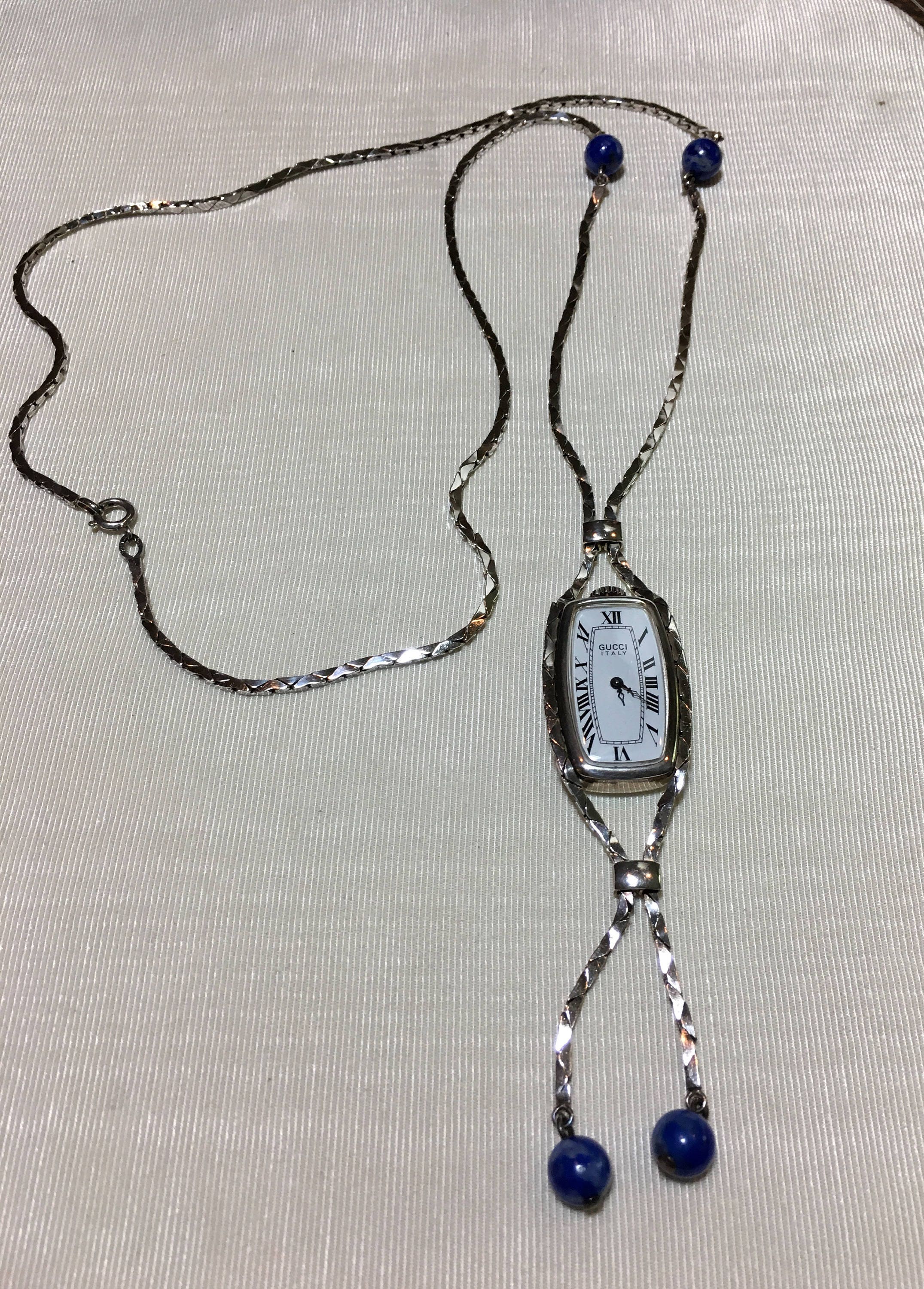 Gucci pendant hotsell watch
