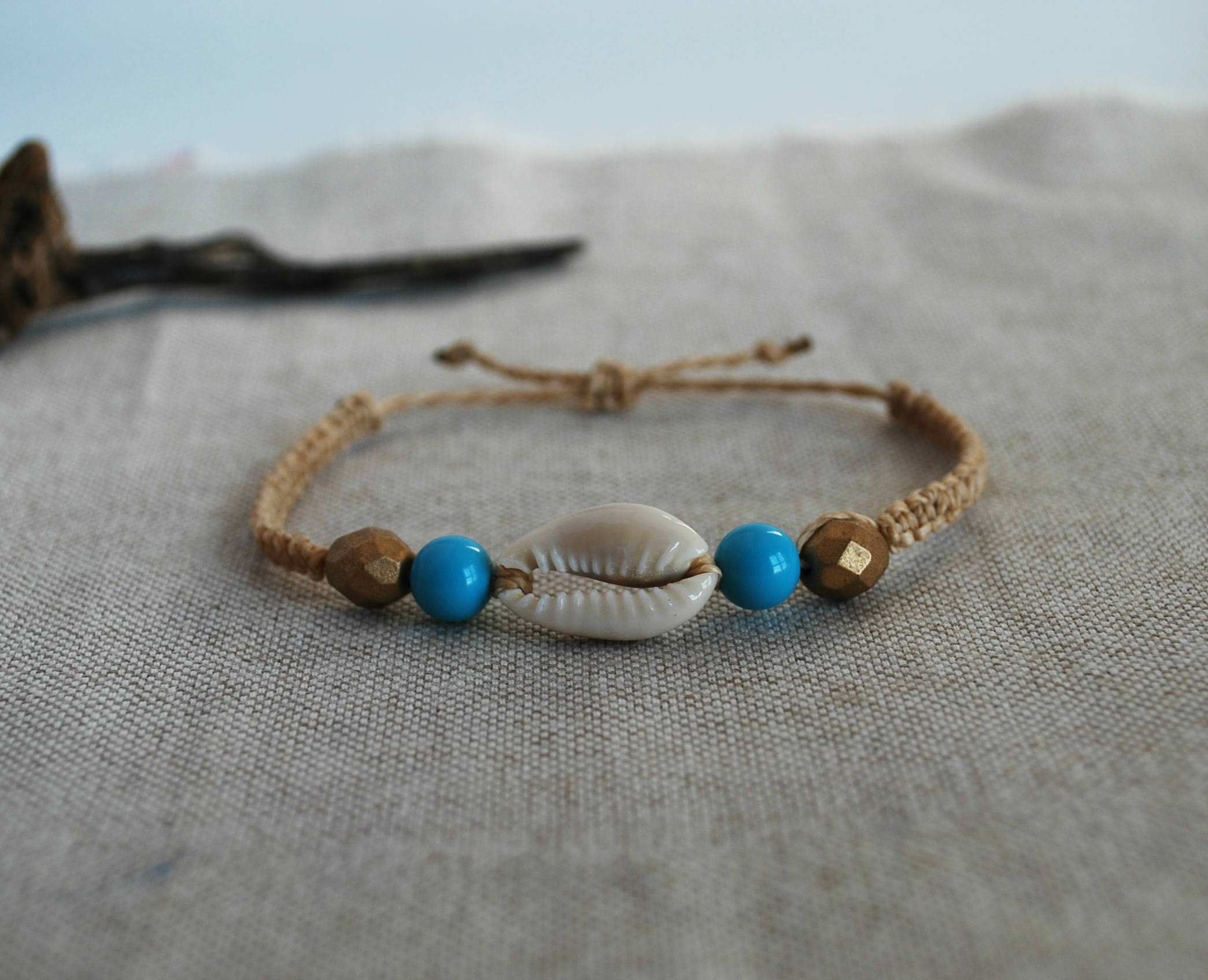 Bracciale A Conchiglia Tribale Africano - Campanella Per Percussioni Djembe - Foto 8