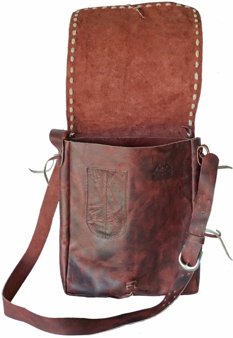 Leather Satchel | Courier bag | Brown Satchel | leather shoulder bag