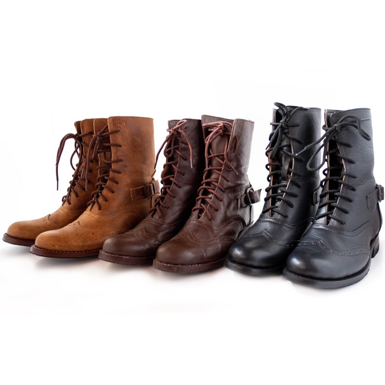 victorian lace up boots flat