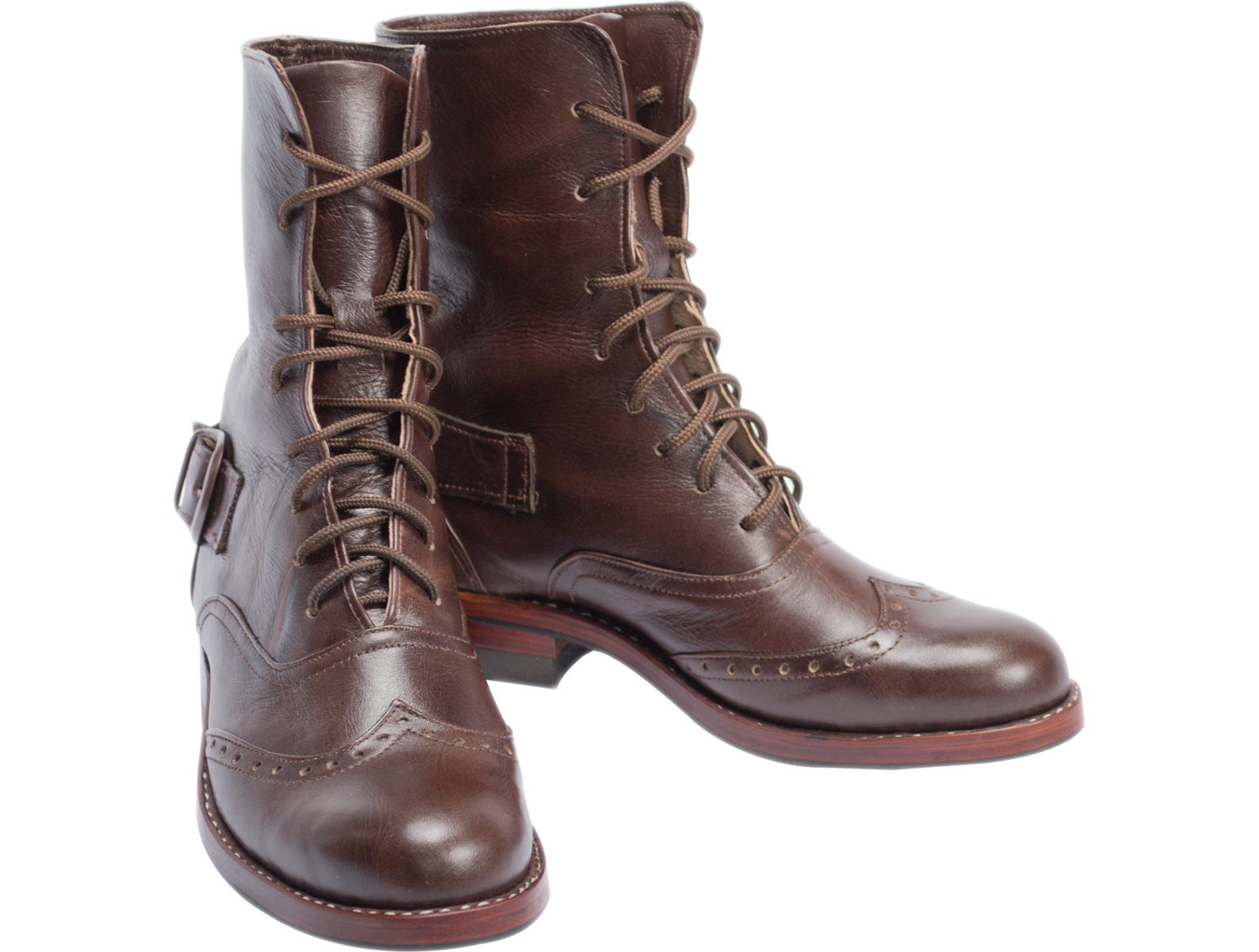 Handmade Custom Leather Women's Boots Etsy