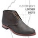 Atitlan Leather Custom Men's Leather Boots, Shoes 