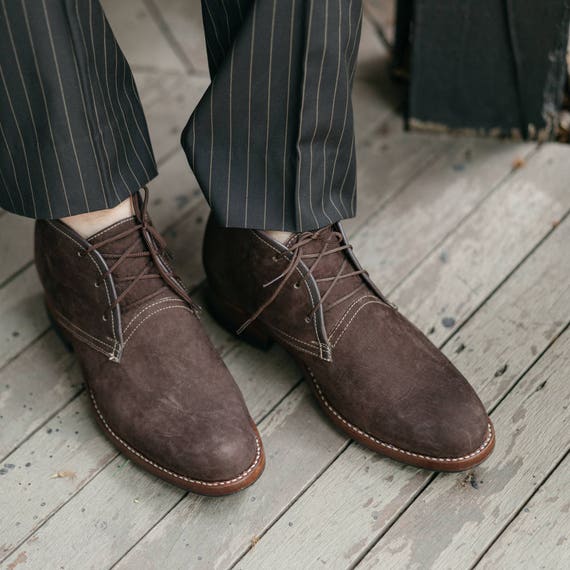 leather chukka boots
