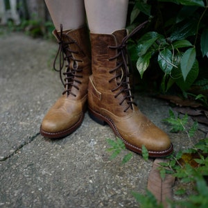 Handmade Custom Leather Women's Boots