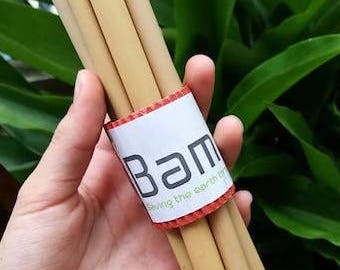 Bamboo Straws Organic Wild Pack of 5