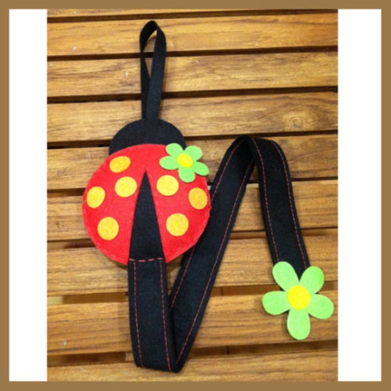 Girls Felt Hair Clip Organizer Mermaid Butterfly Owl Doll Etsy