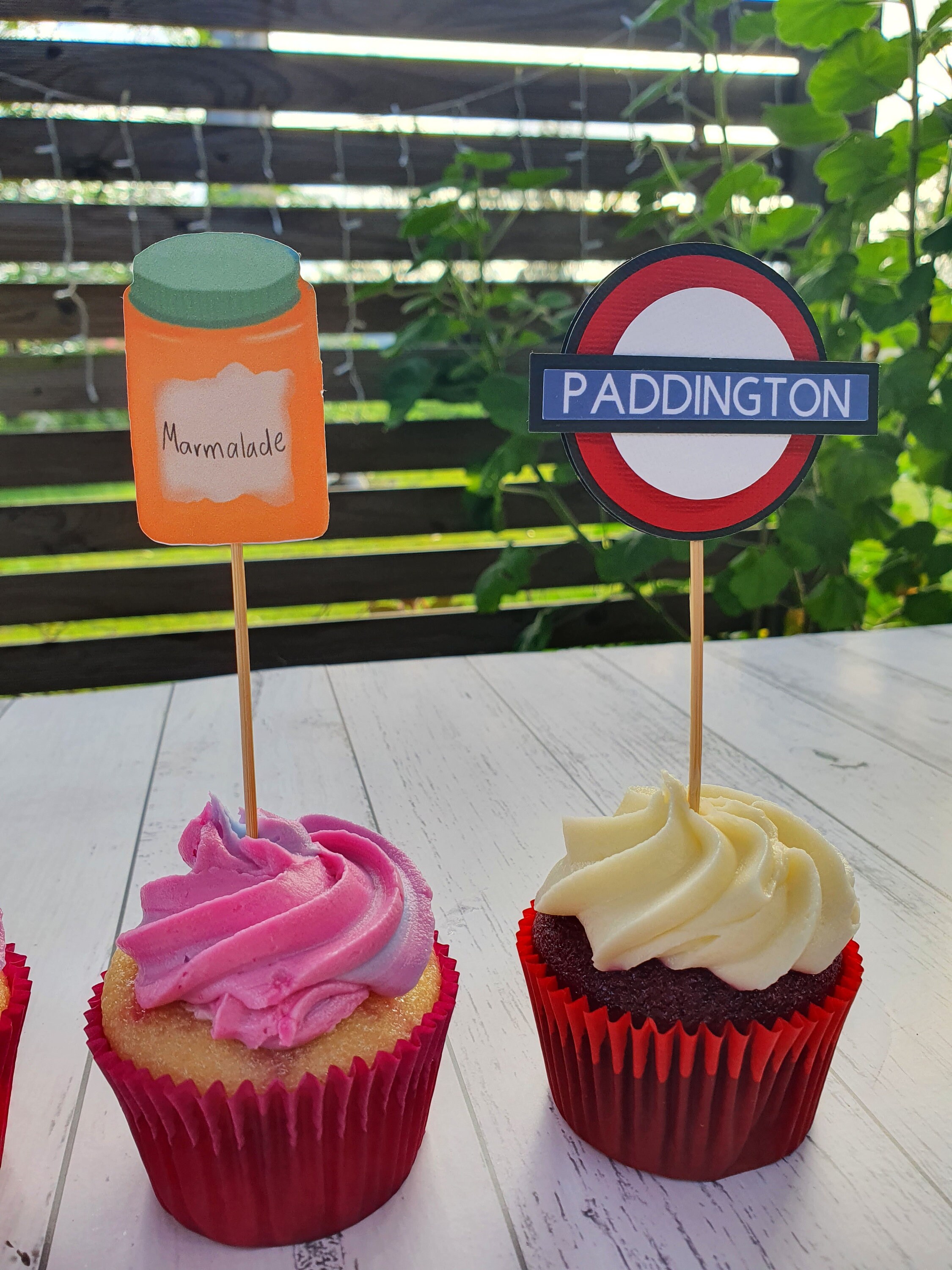 Paddington Bear Cupcake Toppers Baby Shower Cupcake Topper Etsy Australia