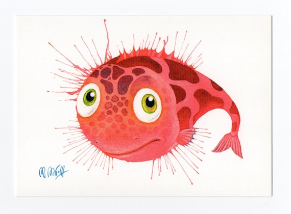 Postcard "Fish"