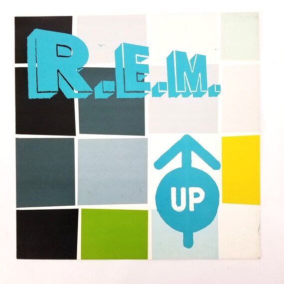 R.E.M. Up album Album Cover Art Print Flat Poster 12 x 12 Etsy