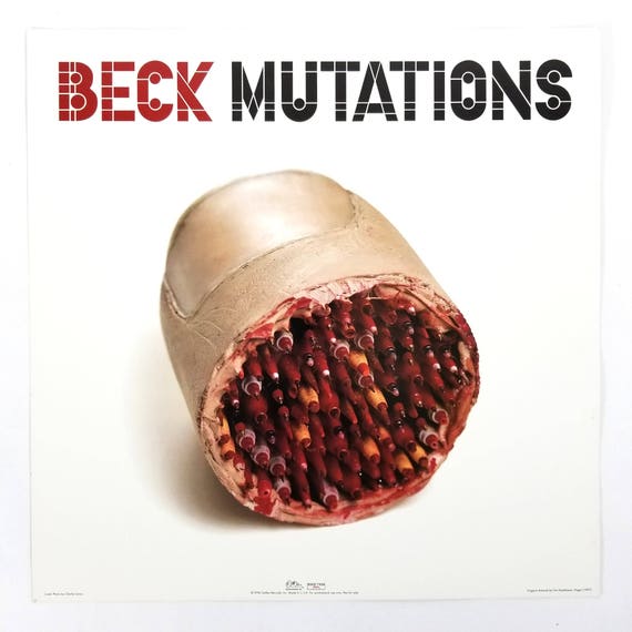 BECK - Mutations Album Cover Art Print Flat Poster 12 X 12 - Etsy