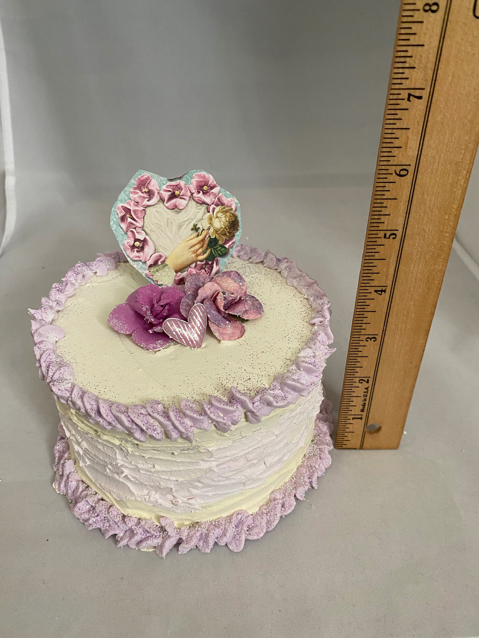 Small Fake Cake Faux Cake Dummy Display Decor Tiered | Etsy