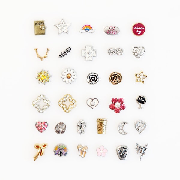 FAVOURITE FLOATING CHARMS, Floating Charms For Lockets, Charms, Locket Charms, Floating Locket Charms, Locket Charms, Favourite